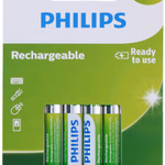PHILIPS Elem AAA 4DB NiMH 950mAh újratölthető elem R03B4A95/10 
