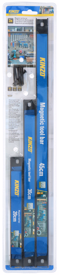 KINZO Mágneses szerszámtartó szett 3db 45/30/20cm - Image 1 of 4
