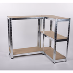 KINZO Szerszámos polc 172x75x30 cmMax 150 kg MDF 4 mm x 5 db thumbnail 4