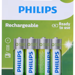 PHILIPS Elem AA nimh 1300mah bl újratölthető elem R6B4A130/10 thumbnail 2