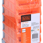 BLACK+DECKER Tároló doboz rakatolható 8db x 16*10Cm (BXCHSF7014) thumbnail 1
