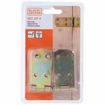 BLACK+DECKER Szárny zsanér 4db - 32db csavarral, acél 13,5x3,5x0,18cm (BXCHSF7069) thumbnail 1