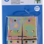 KINZO Ajtópánt 4db, 24db csavarral 10,1x3,2cm 44gr fém