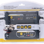 DUNLOP Inteligens akkutöltő 3,8A 6-12V  thumbnail 2