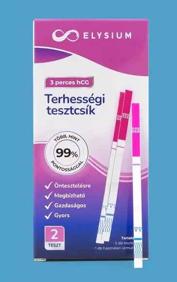 Elysium terhességi tesztcsík 2db - Image 1 of 4