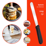 ALPINA Kenőkés, cukrász spatula 27x3,3x1cm fém  thumbnail 2