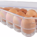 ALPINA Tároló doboz hűtőbe 32,7x11,5x8cm rakatolható műanyag  thumbnail 3