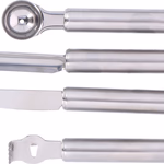 ALPINA Gyümölcs hámozó/szervírozó szett 4db, acél thumbnail 3