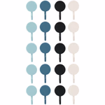 Akasztó öntapadós 10db, 5x2,5cm, 2 féle thumbnail 2