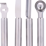 ALPINA Gyümölcs hámozó/szervírozó szett 4db, acél thumbnail 1