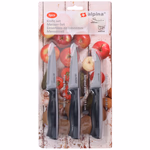 ALPINA 3 részes hámozó kés szett 18/19,5/19,5 cm acél-műa. thumbnail 2