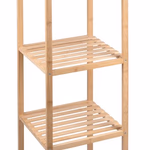 ALPINA Fürdőszoba polc lakkozott bambusz 5 szintes 33x32x141cm