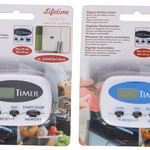 LIFETIME Konyhai időmérő digitális 6,6x2,2x4,6cm műa. 2 szín thumbnail 1