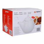 ALPINA kerámia teáskanna 1L fehér  thumbnail 2