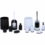 ALPINA Fürdőszobai szett 6részes, műanyag, 2 színben thumbnail 2