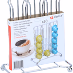 ALPINA fém kávékapszula tartó 30 darabhoz, 16,5x10x20,5cm thumbnail 1