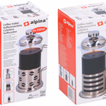 ALPINA Kávékészítő 350ml, 2 féle üveg+fém  thumbnail 1