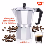 ALPINA Kávéfőző kotyogós 6 személyes  thumbnail 3