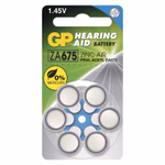 GP Gombelem hallókészülékekbe ZA675 6db/bliszter thumbnail 2