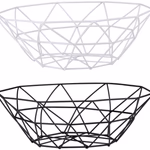ALPINA Gyümölcskosár 2féle Ø27xh8,5cm