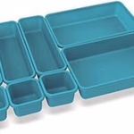 Fiókrendező szett 8 részes, 2 színben műanyag thumbnail 3