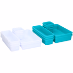 Fiókrendező szett 8 részes, 2 színben műanyag thumbnail 2