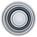 ALPINA Keverő tál 6 darabos 0,25/0,6/1,15/2/3/5,25 L, műanyag  thumbnail 4