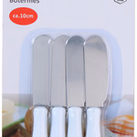 ALPINA acél vajazó kés 10cm 4 darabos 