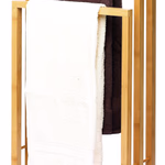 Törölköző tartó, bambusz 42x24x81cm thumbnail 1