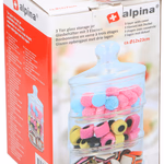 ALPINA Tároló üvegedény 3 emeletes D12x23cm  thumbnail 1