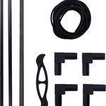 Szúnyogháló ablakra 150x130cm. Az összeszereléshez szükséges anyagokat tartalmazza thumbnail 3