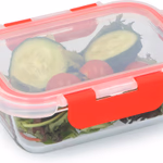 ALPINA borszilikát ételtároló 390ml 15,5x11,5x5,5cm thumbnail 2