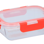 ALPINA borszilikát ételtároló 390ml 15,5x11,5x5,5cm thumbnail 1