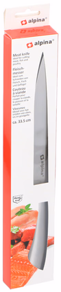 ALPINA acél kés 33,5cm húsvágó - Image 1 of 8