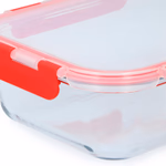 ALPINA borszilikát ételtároló 1,5L 23,3x17,7x7,5cm thumbnail 3