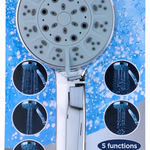 BATH & SHOWER Zuhanyfej 5 funkciós 24x10x5cm thumbnail 1