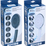 BATH & SHOWER Zuhanyfej 5 funkciós 25x12x5cm 2 színben thumbnail 1