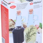 ALPINA Olaj / ecet kiöntő 2 részes 250ml D7x18cm üveg  thumbnail 1