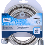 BATH & SHOWER Zuhany gégecső rozsdamentes acél 150cm thumbnail 1