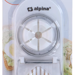 ALPINA Tojásszeletelő dupla 19x8cm fehér  thumbnail 1