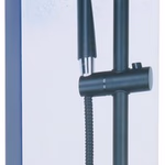 BATH & SHOWER Zuhanyszett 3 funkciós zuhanyfejjel, fali tartóval, 150 cm tömlővel thumbnail 1