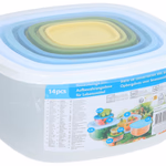 Tároló doboz élelmiszer 14db (5,6/3/1,8/1/0,6/0,35/0,2L) thumbnail 1