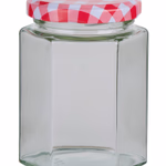 ALPINA Befőttes üveg fedéllel 4db displayben Ø7xh9.8cm 280ml 646gr thumbnail 2