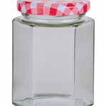 ALPINA Befőttes üveg fedéllel 4db displayben Ø7xh9.8cm 280ml 646gr thumbnail 1