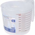 CUISINE ELEGANCE Mérőedény szett 3 darabos, műanyag 250ml/500ml/1L