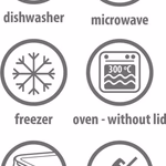 ALPINA Tároló edény 4 darabos szett 370/640/1050/1520ml üveg, műanyag tetővel  thumbnail 4