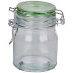 ALPINA Csattos befőttesüveg színes tetővel 6db 22x14,5x9cm  thumbnail 4