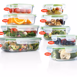 ALPINA tároló edény 9db, 210-1520ml, 4kg, üveg műa. tetővel thumbnail 1