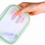 ALPINA tároló edény 9db, 210-1520ml, 4kg, üveg műa. tetővel thumbnail 5