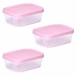 ALPINA Tároló doboz 3db 600ml műanyag  thumbnail 2